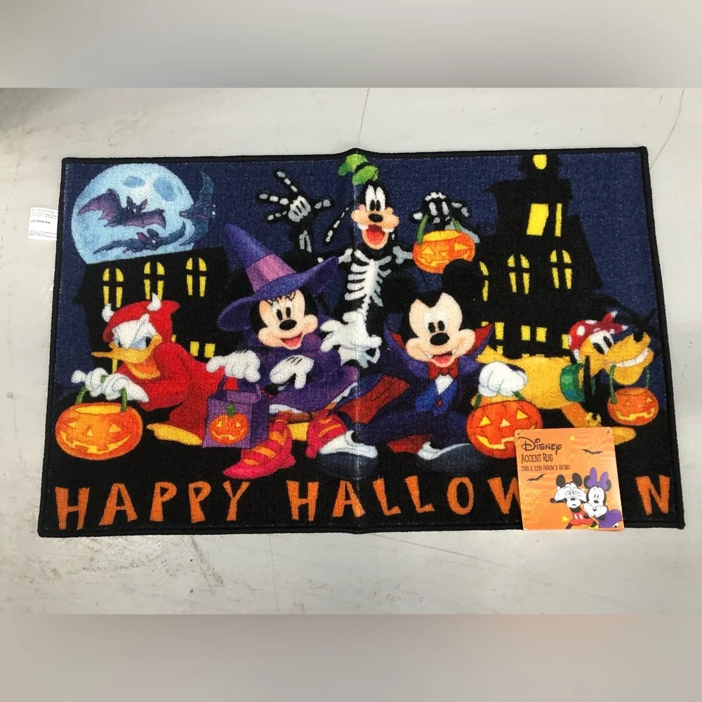 Mickey Mouse and Friends Halloween Accent Rug